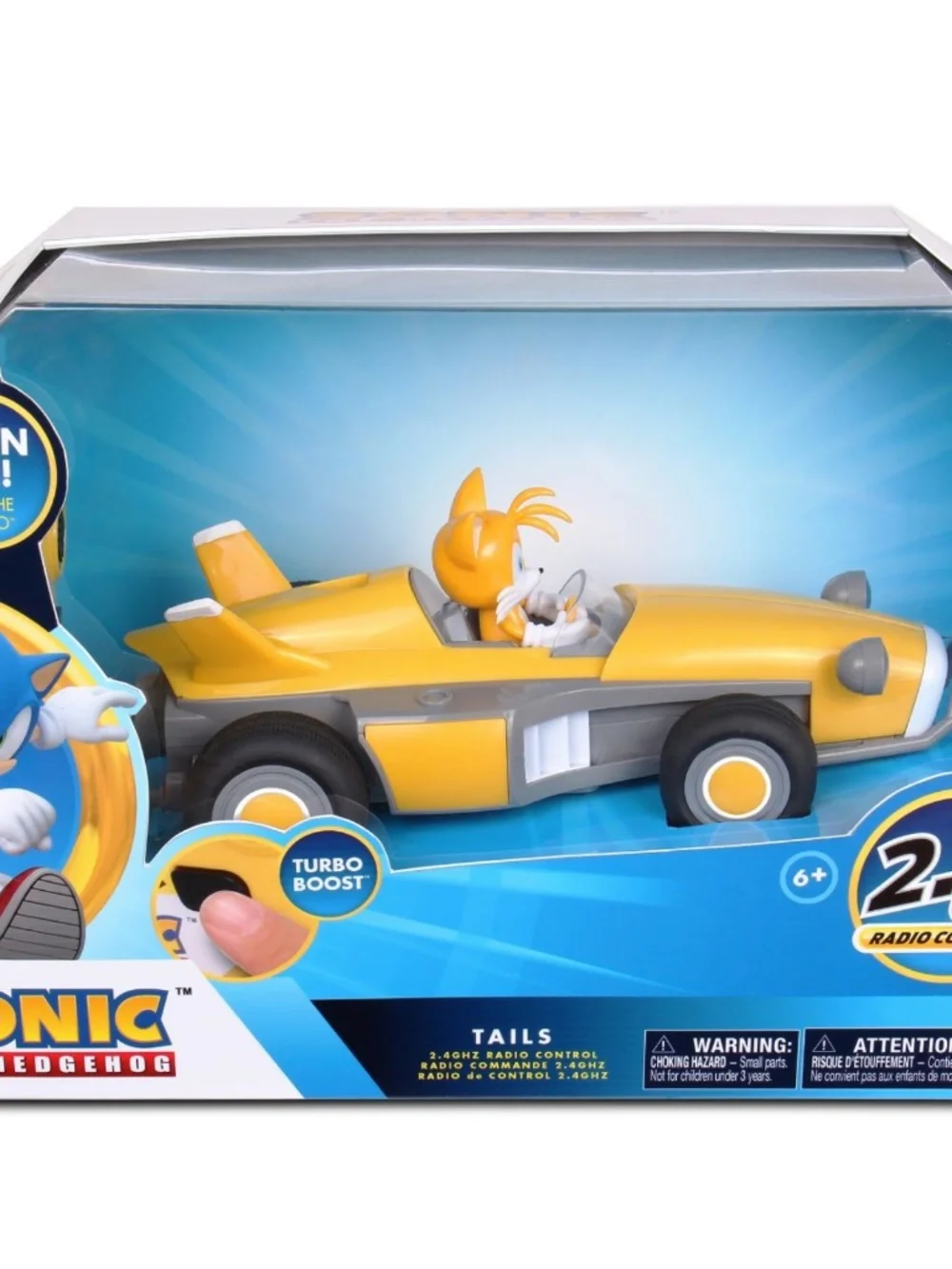 Sonic Racing RC- Tails with Turbo Boost